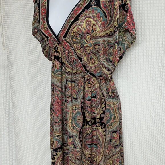 Angie Paisley Print Dress. M - Picture 2 of 9